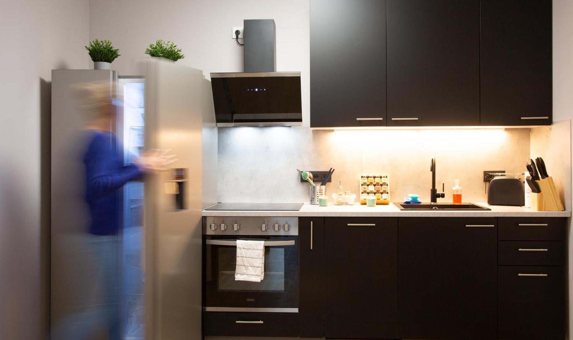 Apartment Micasa Ol - Modernes In Bestlage - Kueche - Wlan - Balkon - Fugenloses Bad Oldenburg